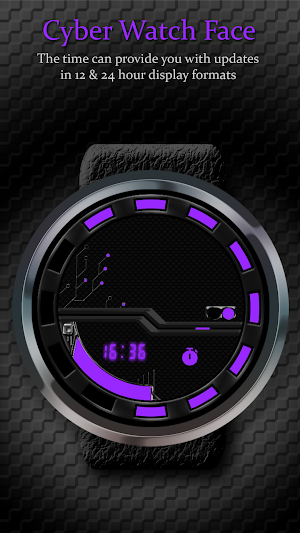 Digital Watch Face: Cyber Screenshot 3