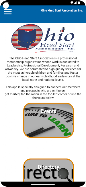OHSA Mobile App Screenshot 0
