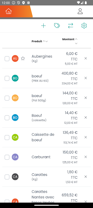 E-Caisse Screenshot 2