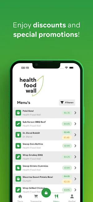 Health Food Wall Screenshot 3