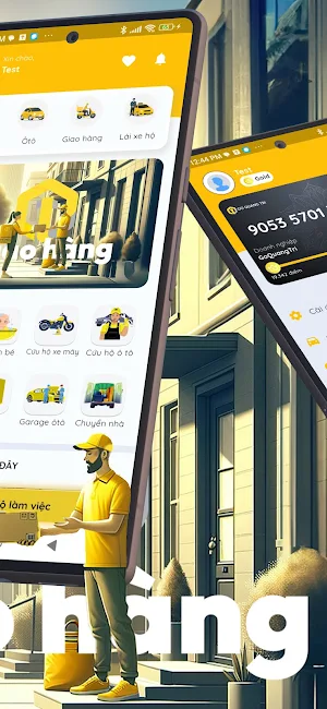 GoQuangTri: Đặt xe & Giao hàng Screenshot 3