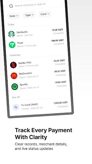 BKJ: Crypto Card & Pay Screenshot 3