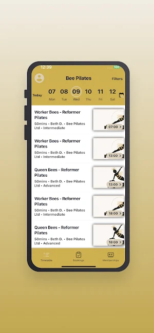 Bee Pilates Screenshot 1