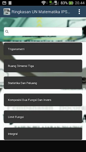 Ringkasan UN Matematik IPS SMA Screenshot 3