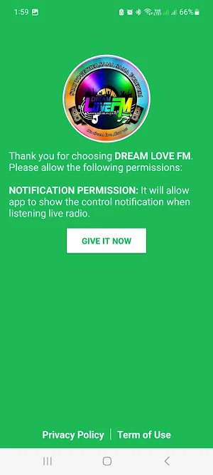 DREAM LOVE FM Screenshot 1