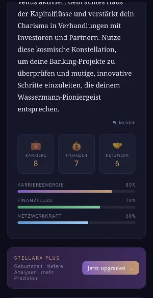 Stellara – Business Horoscope Screenshot 1