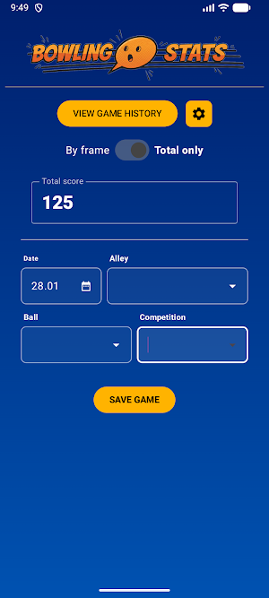 Bowling Stats Screenshot 3