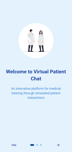 VirtualPatient Chat Screenshot 1