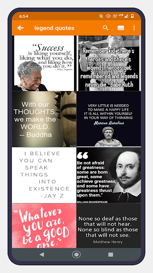 Quotes by Great Legends Screenshot 3