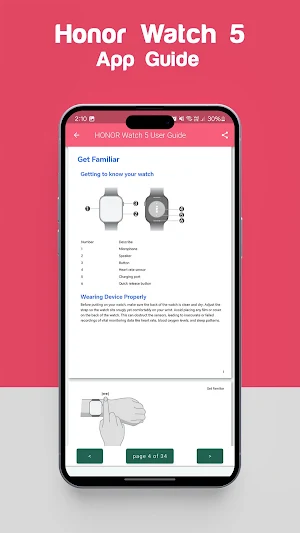 Honor Watch 5 App Guide Screenshot 2