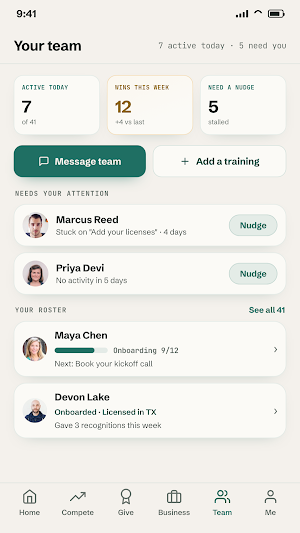 MyCadre Screenshot 1