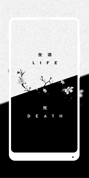 Black White Aesthetic Screenshot 2