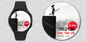 Samurai Animated Watch Face Screenshot 0