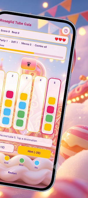 Rosegild Tube Gala Screenshot 3