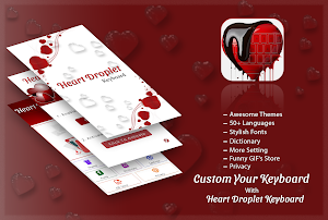Heart Droplet Keyboard Screenshot 0