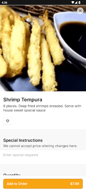 The ChatRoom Restaurant Screenshot 2