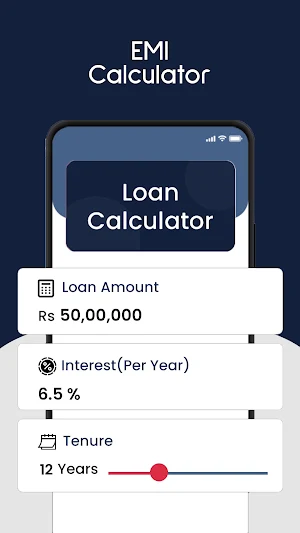 LoanPe - EMI Loan Calculator Screenshot 1