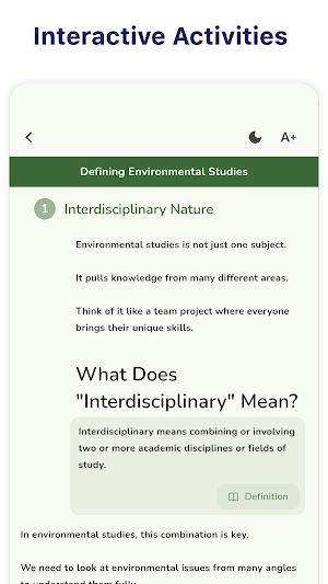 Environmental Studies Screenshot 2