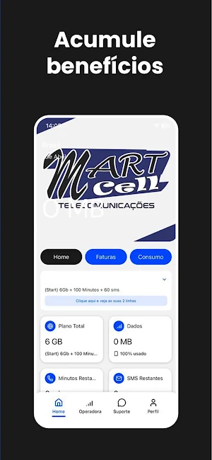 Martcell Móvel Screenshot 1