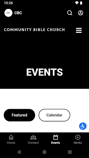 Community Bible Church CBC App Screenshot 2