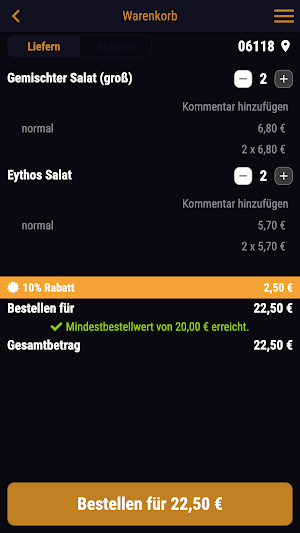 Eythos Grill Halle Screenshot 1