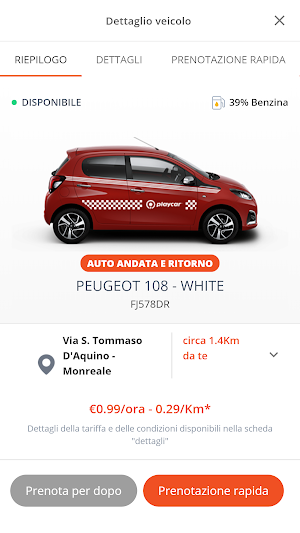 Playcar Car Sharing Screenshot 1