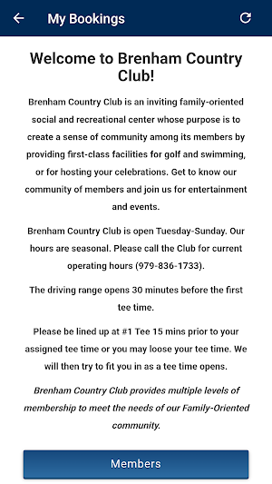 Brenham Country Club Screenshot 3