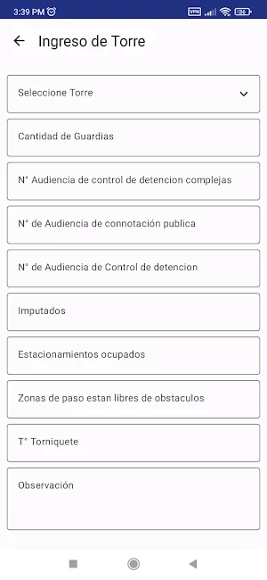 Seguridad Centro de Justicia Screenshot 3