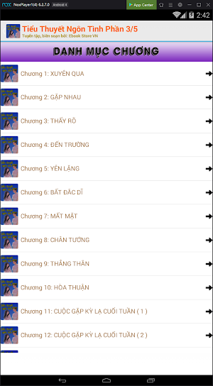 Tiểu Thuyết Ngôn Tình 3/5 Screenshot 3