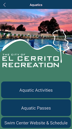City of El Cerrito Recreation Screenshot 1