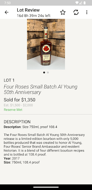 Whiskey Auctioneers Screenshot 2