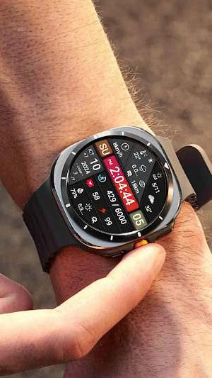 N-SPORT711 MultiNews WatchFace Screenshot 0