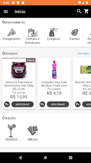 Armazém do Grão Delivery Screenshot 0