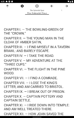 Book, The Splendid Spur Screenshot 2