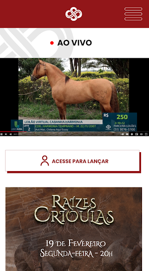 Parceria Leilões Screenshot 1