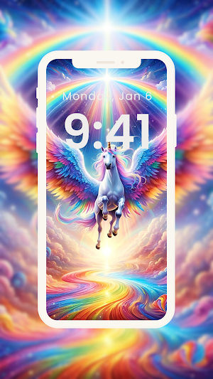 Unicorn Live Wallpaper Screenshot 2
