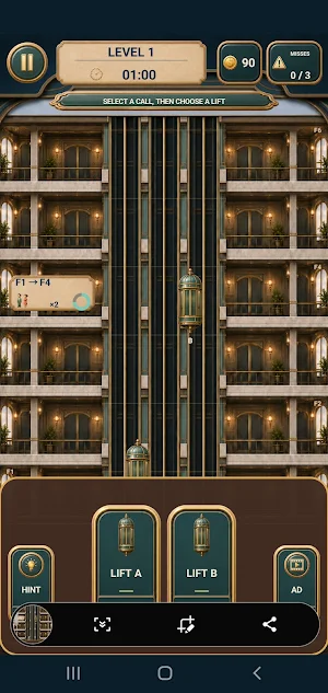 Skyline Lift Control Screenshot 2