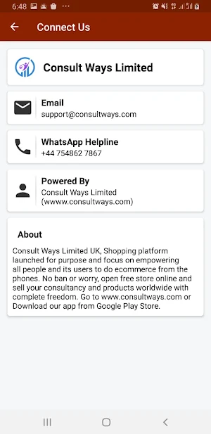 Consult Ways Limited Screenshot 2