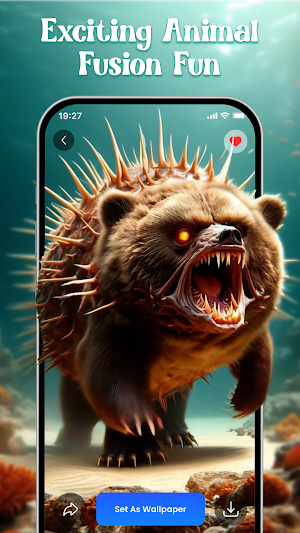 Live Wallpaper: Animal Fusion Screenshot 1