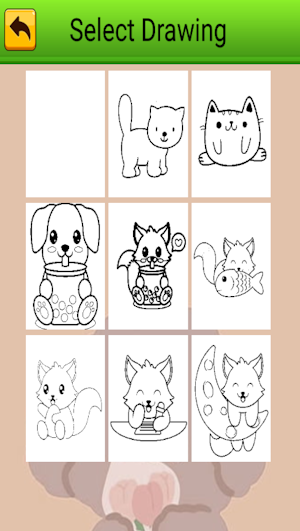 coloring little cat and dog Screenshot 3