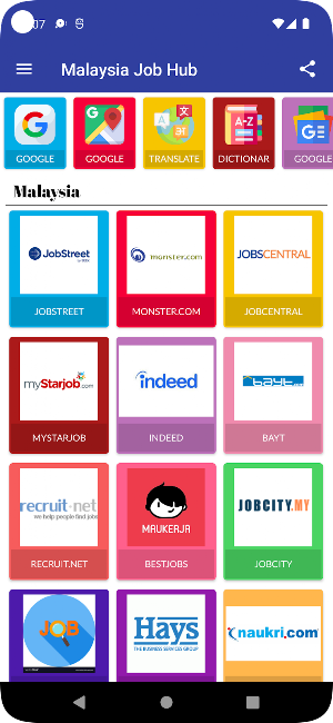 Malaysia Jobs hub Screenshot 1