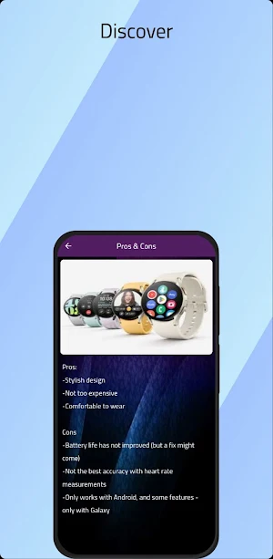 Galaxy watch 7 guide & info Screenshot 1