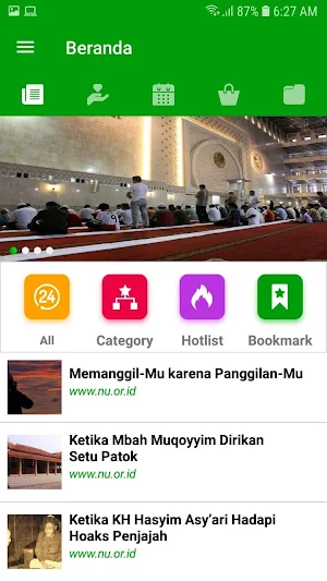 NUBI Online Screenshot 1