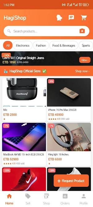 Hagi Shop Screenshot 0