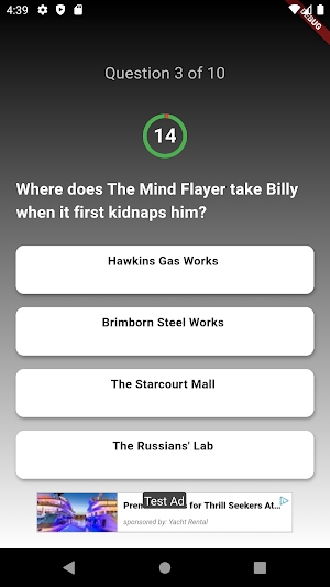 Stranger Things Trivia Quiz Screenshot 3