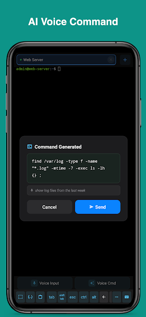 Vibe SSH – AI Terminal Screenshot 3