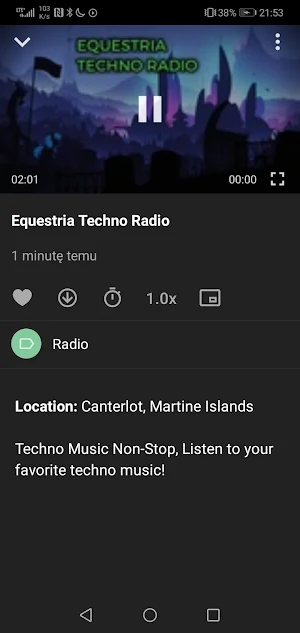 Martine Islands Radio Online Screenshot 1