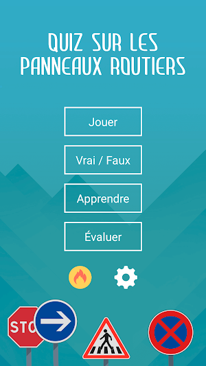Panneaux routiers: quiz sur le Code de la route Screenshot 0