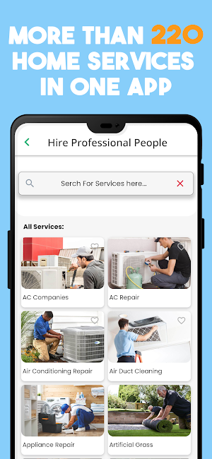 All In One Home Services Screenshot 0