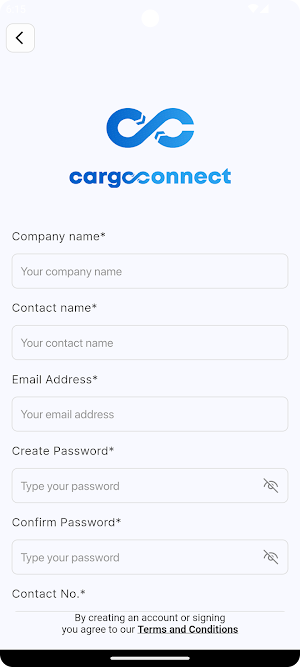 Cargo Connect Carrier Screenshot 2